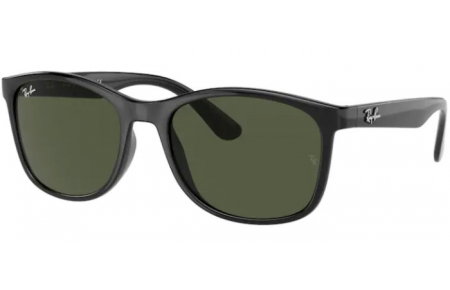 Gafas de Sol - Ray-Ban® - Ray-Ban® RB4374 - 601/31 BLACK // GREEN