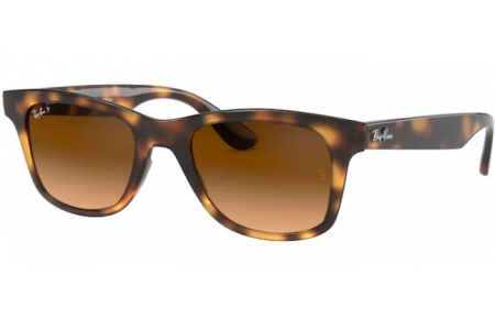 Gafas de Sol - Ray-Ban® - Ray-Ban® RB4640 - 710/M2 SHINY HAVANA // GRADIENT BROWN POLARIZED