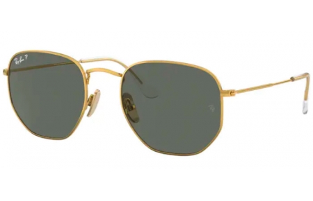 Gafas de Sol - Ray-Ban® - Ray-Ban® RB8148 HEXAGONAL - 921658 LEGEND GOLD // GREEN POLARIZED