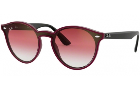 Gafas de Sol - Ray-Ban® - Ray-Ban® RB4380N - 64180T BORDEAUX DEMISHINY // CLEAR GRADIENT BORDEAUX GRADIENT BROWN