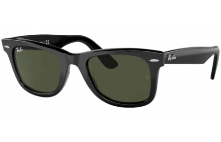 Gafas de Sol - Ray-Ban® - Ray-Ban® RB2140 ORIGINAL WAYFARER - 135831 BLACK // GREEN