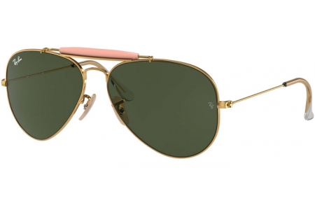 Gafas de Sol - Ray-Ban® - Ray-Ban® RB3029 OUTDOORSMAN II - L2112 ARISTA // CRYSTAL GREEN