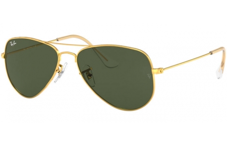 Gafas de Sol - Ray-Ban® - Ray-Ban® RB3044 AVIATOR SMALL METAL - L0207 ARISTA // CRYSTAL GREEN