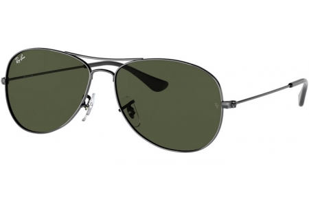 Gafas de Sol - Ray-Ban® - Ray-Ban® RB3362 COCKPIT - 004 GUNMETAL // CRYSTAL GREEN