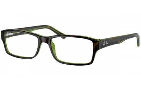 Monturas - Ray-Ban® - RX5169 - 2383 TOP HAVANA ON GREEN TRANSPARENT