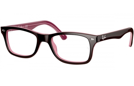 Monturas - Ray-Ban® - RX5228 - 2126 TOP BROWN ON OPAL PINK