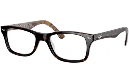 Monturas - Ray-Ban® - RX5228 - 5409 TOP HAVANA ON TEXTURE CAMUFLAGE