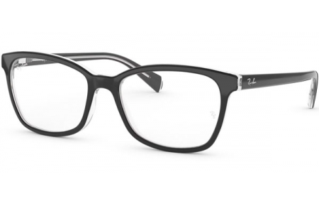 Monturas - Ray-Ban® - RX5362 - 2034 TOP BLACK ON TRANSPARENT