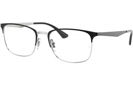 Monturas - Ray-Ban® - RX6421 - 2997 SILVER ON TOP MATTE BLACK