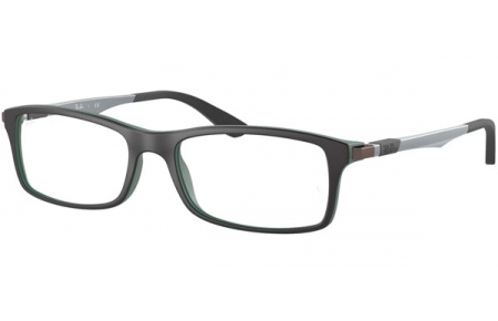 Monturas - Ray-Ban® - RX7017 - 5197 TOP BLACK ON GREEN