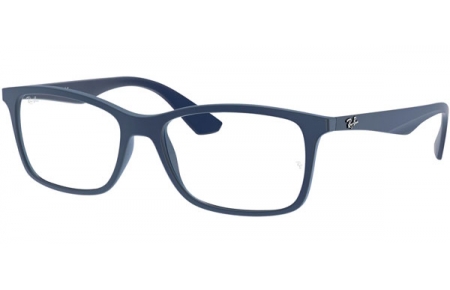 Monturas - Ray-Ban® - RX7047 - 5450 MATTE TRANSPARENT BLUE