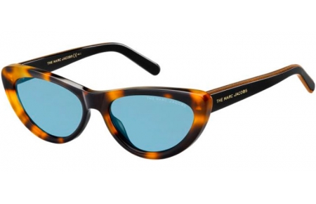 Gafas de Sol - Marc Jacobs - MARC 457/S - 581 (KU) HAVANA BLACK // BLUE GREY