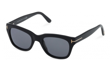 Gafas de Sol - Tom Ford - SNOWDON FT0237 - 01D  SHINY BLACK // GREY POLARIZED