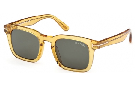 Gafas de Sol - Tom Ford - DAX FT0751 - 39N  SHINY YELLOW // GREEN