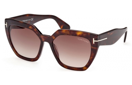 Sunglasses - Tom Ford - PHOEBE FT0939 - 52K  DARK HAVANA // ROVIEX GRADIENT
