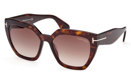 Gafas de Sol - Tom Ford - PHOEBE FT0939 - 52K  DARK HAVANA // ROVIEX GRADIENT