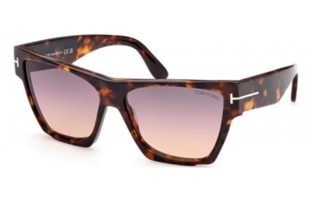 Gafas de Sol - Tom Ford - DOVE FT0942 - 55B  HAVANA // GREY GRADIENT