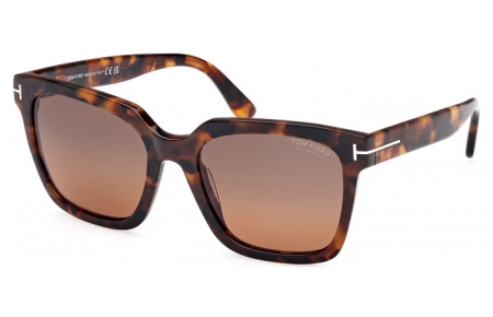 Gafas de Sol - Tom Ford - SELBY FT0952  - 52H  DARK HAVANA // BROWN POLARIZED