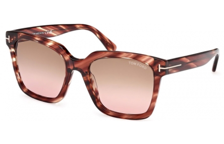 Gafas de Sol - Tom Ford - SELBY FT0952  - 54F  STRIPED BROWN // BROWN GRADIENT