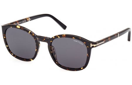 Gafas de Sol - Tom Ford - JAYSON FT1020 - 52A  DARK HAVANA // GREY