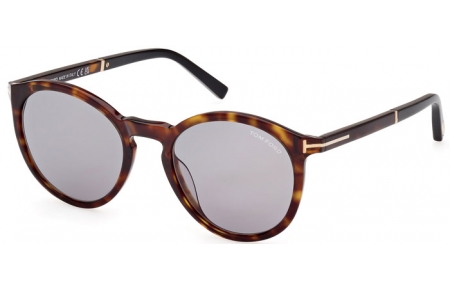 Gafas de Sol - Tom Ford - ELTON FT1021 - 52A  DARK HAVANA // GREY