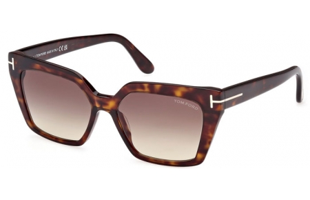 Gafas de Sol - Tom Ford - WINONA FT1030 - 52F  DARK HAVANA // BROWN GRADIENT