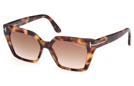 Gafas de Sol - Tom Ford - WINONA FT1030 - 53F  HAVANA // BROWN GRADIENT