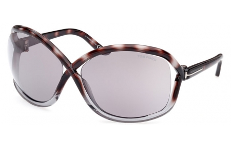 Gafas de Sol - Tom Ford - BETTINA FT1068 - 55C  HAVANA MULTICOLOR // GREY MIRROR