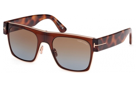 Gafas de Sol - Tom Ford - EDWIN FT1073 - 48F  SHINY DARK BROWN // BROWN GRADIENT