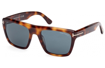 Gafas de Sol - Tom Ford - ALBERTO FT1077 - 53V  LIGHT HAVANA // BLUE