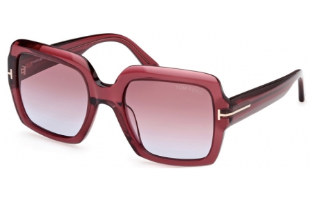 Gafas de Sol - Tom Ford - KAYA FT1082 - 66Y  SHINY RED // VIOLET GRADIENT