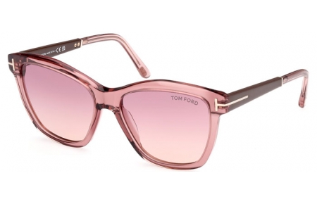 Gafas de Sol - Tom Ford - LUCIA FT1087 - 72Z  SHINY PINK // VIOLET GRADIENT