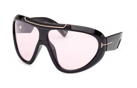 Gafas de Sol - Tom Ford - LINDEN FT1094 - 01Y  SHINY BLACK // VIOLET PHOTOCHROMATIC