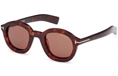 Gafas de Sol - Tom Ford - RAFFA FT1100 - 52E  DARK HAVANA // DARK BROWN