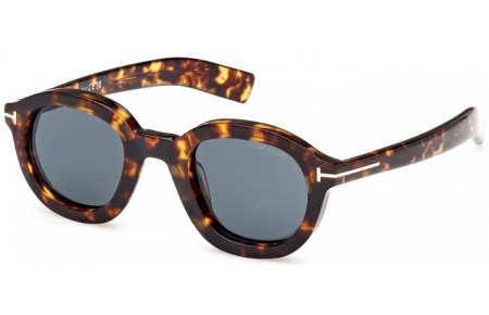 Gafas de Sol - Tom Ford - RAFFA FT1100 - 52V  DARK HAVANA // DARK BLUE