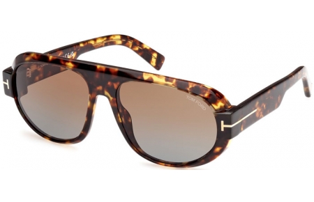 Gafas de Sol - Tom Ford - BLAKE-02 FT1102 - 52F  DARK HAVANA // BROWN GRADIENT