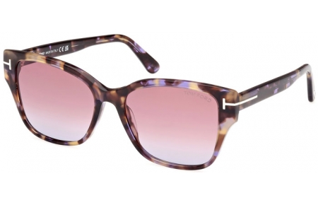 Gafas de Sol - Tom Ford - ELSA FT1108 - 55Z  HAVANA MULTICOLOR // VIOLET GRADIENT