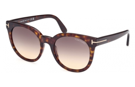 Gafas de Sol - Tom Ford - MOIRA FT1109 - 52B  DARK HAVANA // GREY GRADIENT