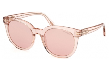 Gafas de Sol - Tom Ford - MOIRA FT1109 - 72S  SHINY LIGHT PINK // LIGHT BURGUNDY PHOTOCHROMATIC