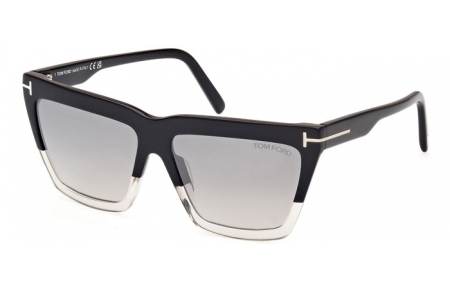 Gafas de Sol - Tom Ford - EDEN FT1110 - 05C  BLACK CRYSTAL // GREY GRADIENT