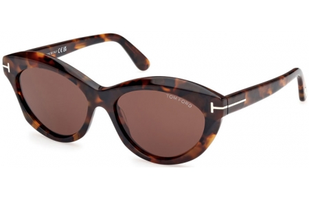 Gafas de Sol - Tom Ford - TONI FT1111 - 52E  DARK HAVANA // BROWN