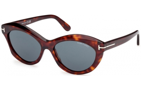 Gafas de Sol - Tom Ford - TONI FT1111 - 54V  DARK HAVANA // BLUE