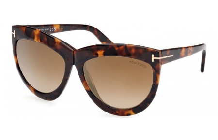 Gafas de Sol - Tom Ford - DORIS FT1112 - 53G  DARK HAVANA // BROWN GRADIENT