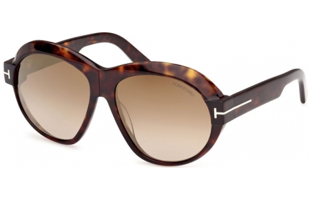 Gafas de Sol - Tom Ford - INGER FT1113 - 52G  DARK HAVANA // BROWN GRADIENT