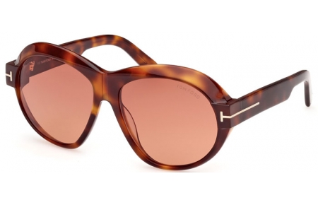 Gafas de Sol - Tom Ford - INGER FT1113 - 53T  HAVANA // BORDEAUX GRADIENT