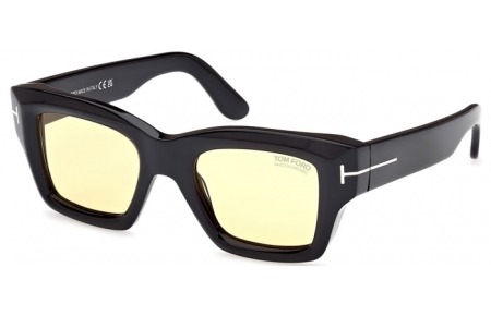 Gafas de Sol - Tom Ford - ILIAS FT1154 - 01E  SHINY BLACK // BROWN PHOTOCHROMATIC