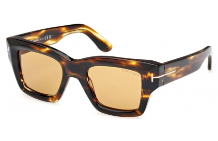 Sunglasses - Tom Ford - ILIAS FT1154 - 52E  DARK HAVANA // LIGHT BROWN