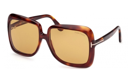 Gafas de Sol - Tom Ford - LORELAI FT1156 - 52E  HAVANA // LIGHT BROWN