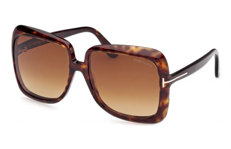 Gafas de Sol - Tom Ford - LORELAI FT1156 - 52F  DARK HAVANA // BROWN GRADIENT