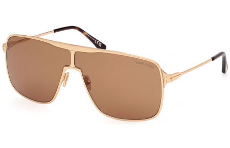 Gafas de Sol - Tom Ford - ZAPPA FT1173 - 30E  SHINY DARK GOLD // BROWN